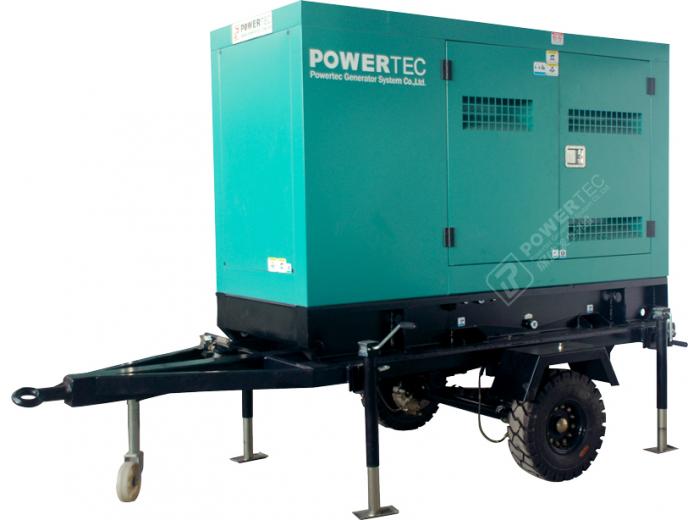 拖車式靜音發(fā)電機(jī)組